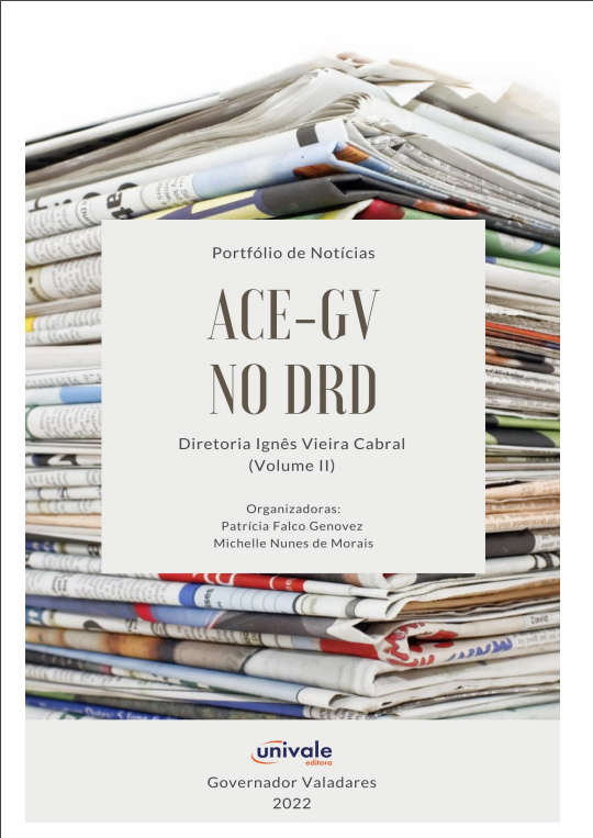 Capa do livro Portfólio de Notícias ACE-GV no DRD