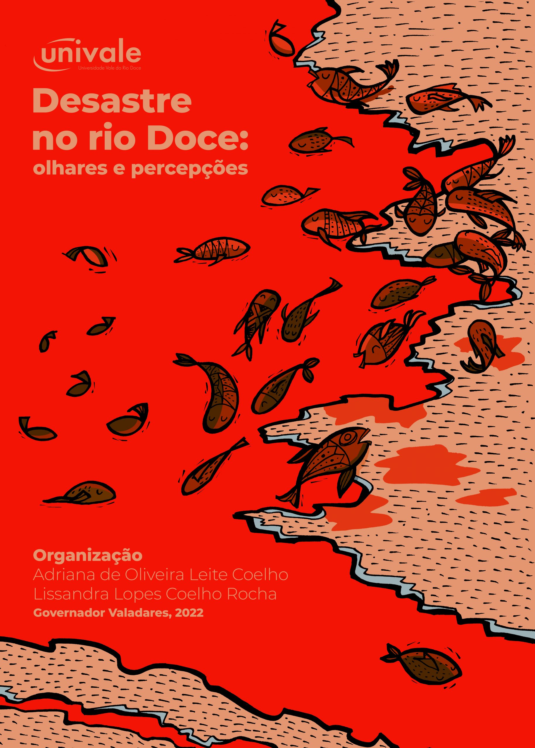 Capa do livro Desastre no Rio Doce